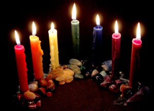Candles-and-Stones